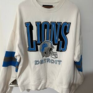 Abercrombie Detroit lions sweatshirt